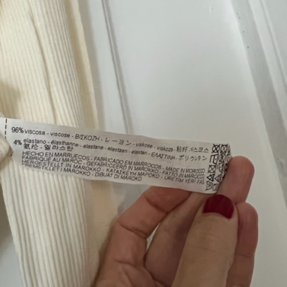 ZARA - Long sleeve, cropped  t-shirt - New without tag - Picture 5 of 6